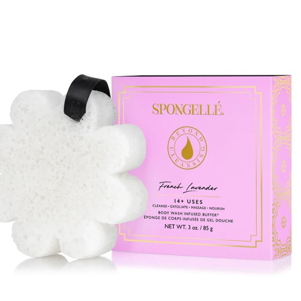 Spongelle French Lavender Boxed Flower NWT